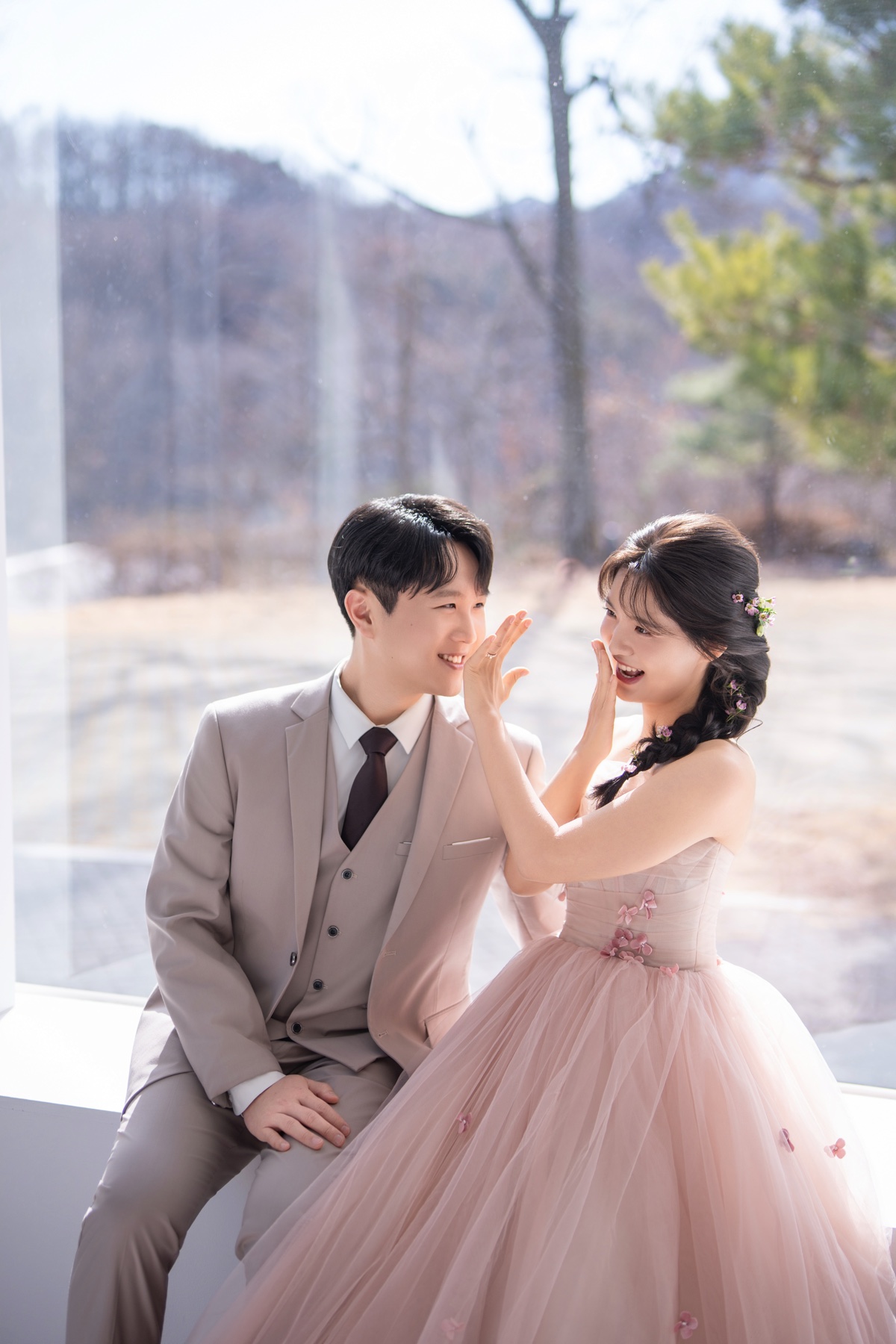 신랑 이재준과 신부 이혜리 웨딩 사진